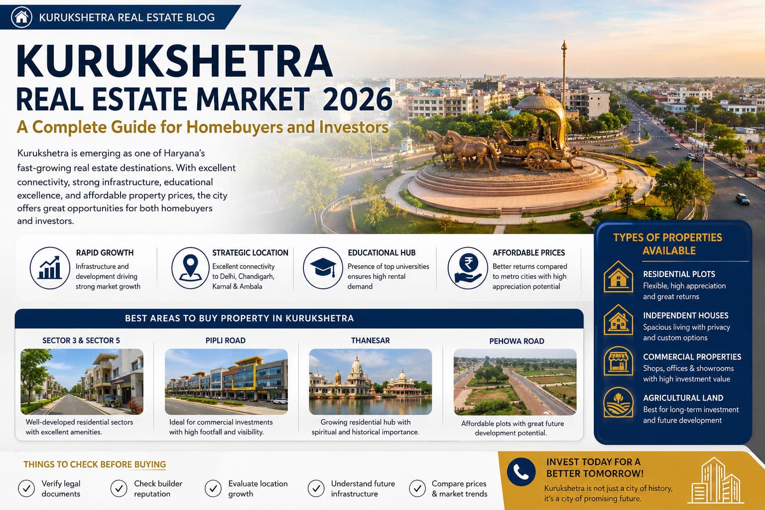 Kurukshetra Real Estate Market 2026: A Complete Guide for Homebuyers and Investors